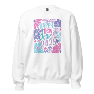 Happy New Year Boho Crewneck